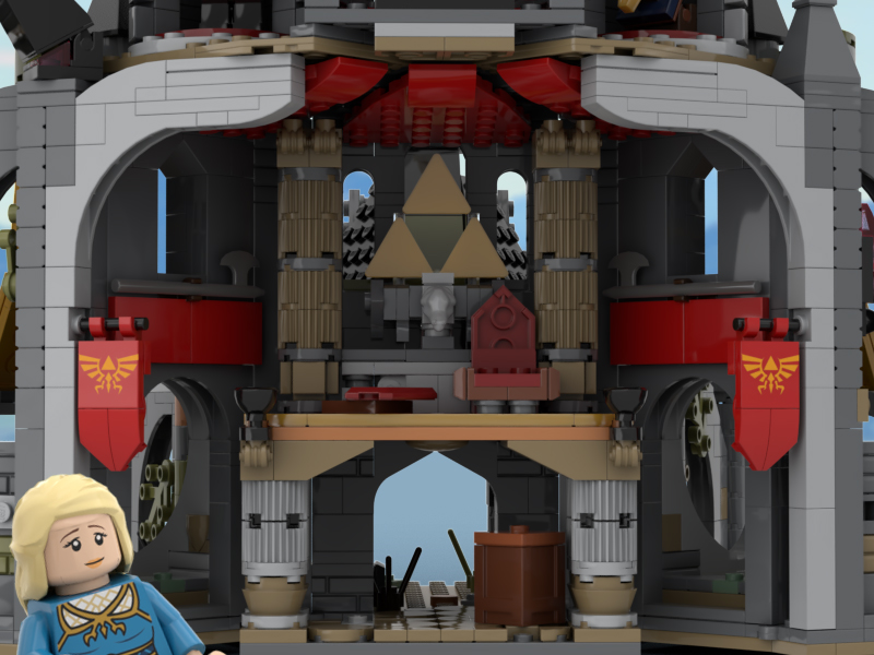 New Lego Hyrule Castle The Legend of Zelda Set (Lego Ideas) 