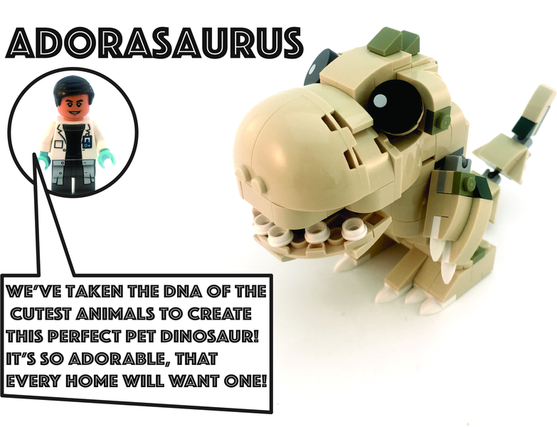 LEGO IDEAS Unleash your own genetically modified hybrid dinosaur