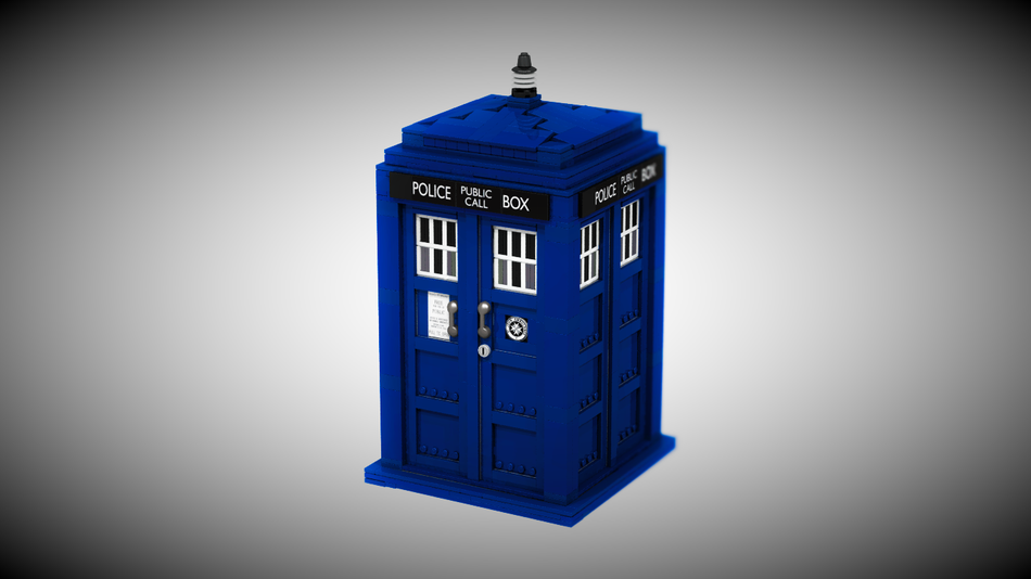 Dr who lego discount tardis