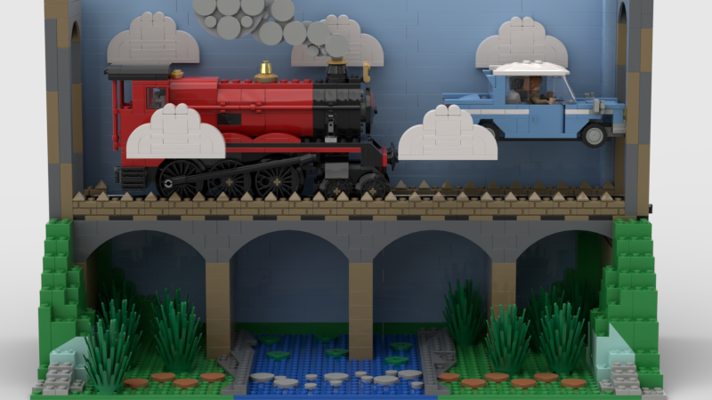 Lego discount hogwarts bridge