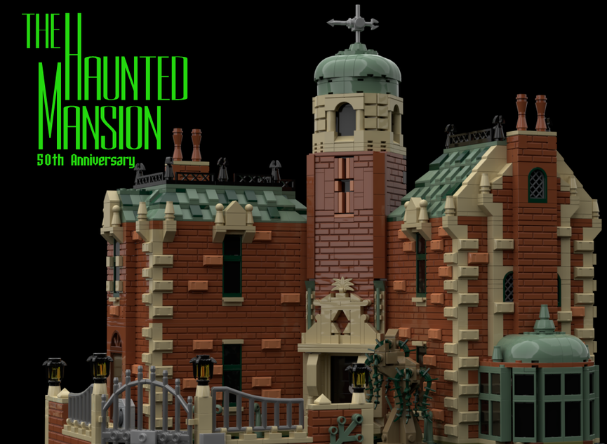 Lego hot sale haunted castle