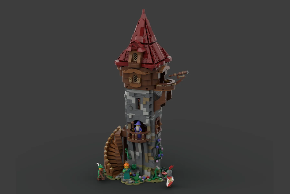 Lego wizard house sale