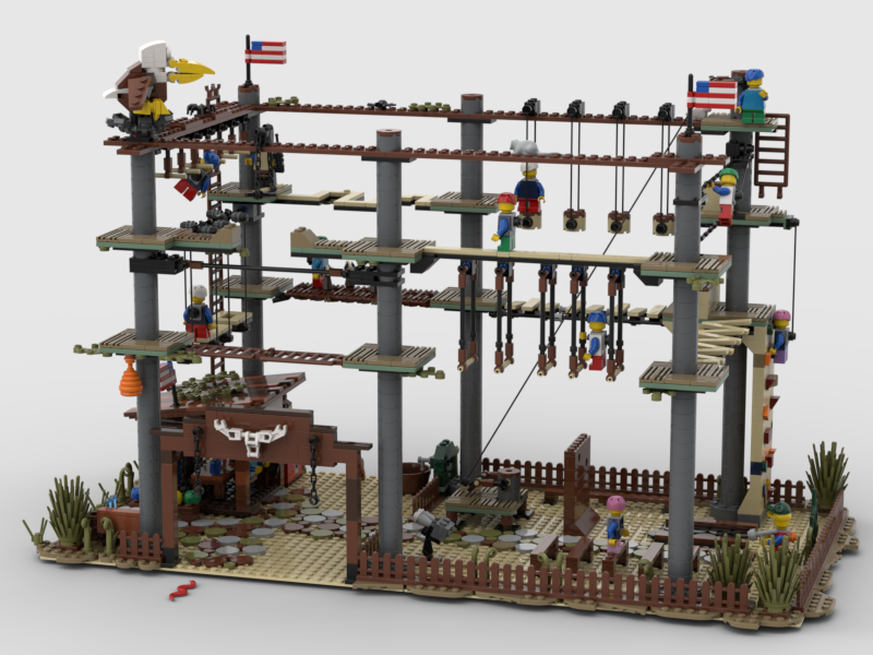 Lego best sale park ideas