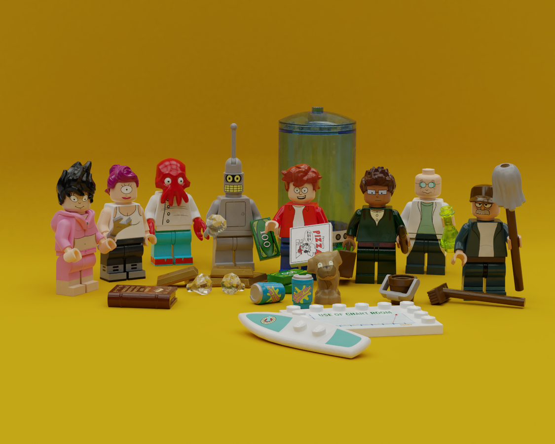 Futurama lego ideas sale