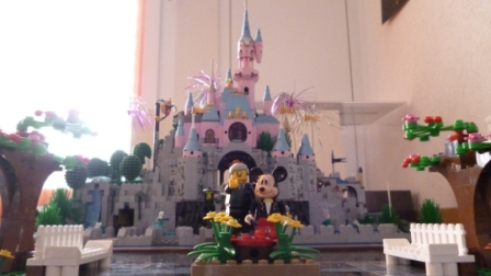 lego disneyland castle