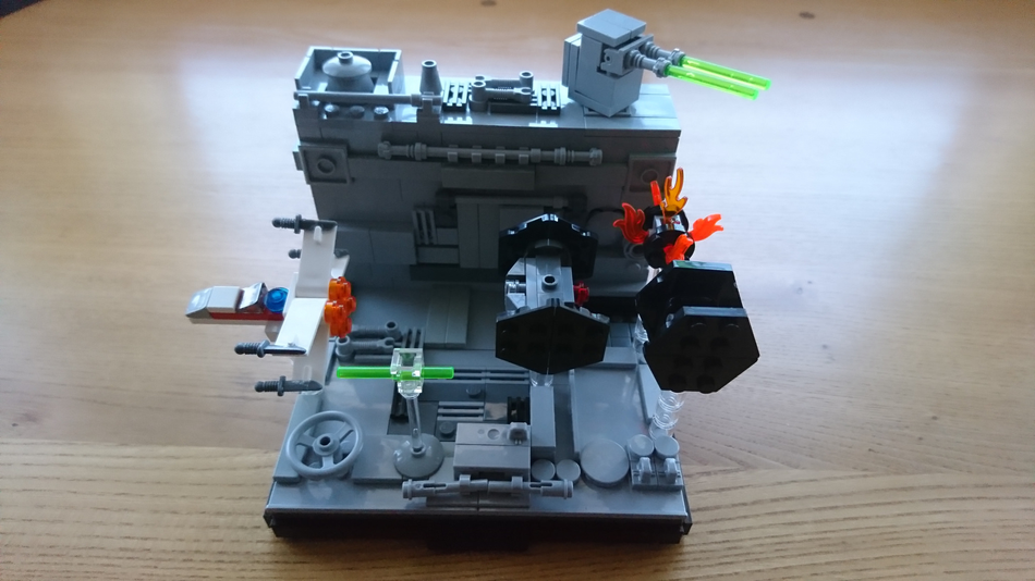 Lego discount trench run