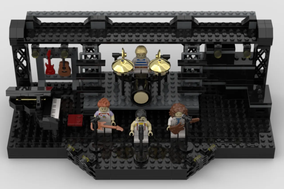 Lego queen sales freddie mercury