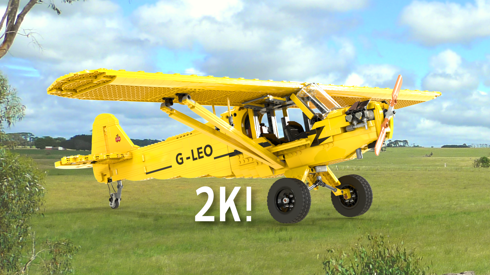 LEGO IDEAS Piper J 3 Cub 1946