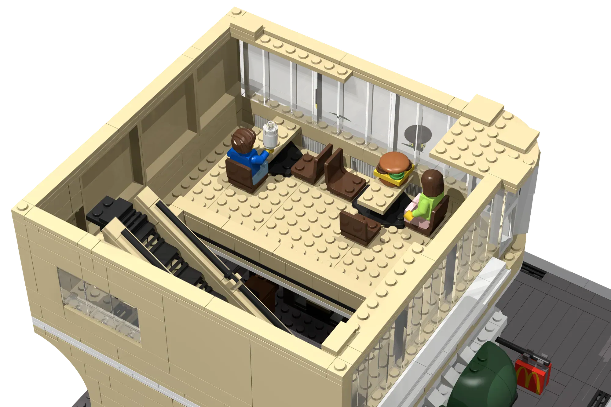 Modular McDonald's | LEGO® Ideas