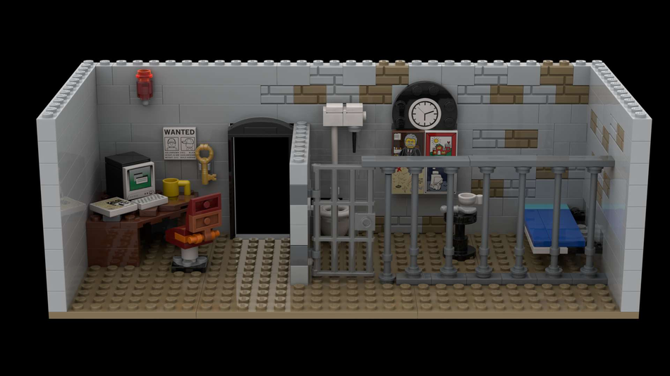 Lego prison hot sale