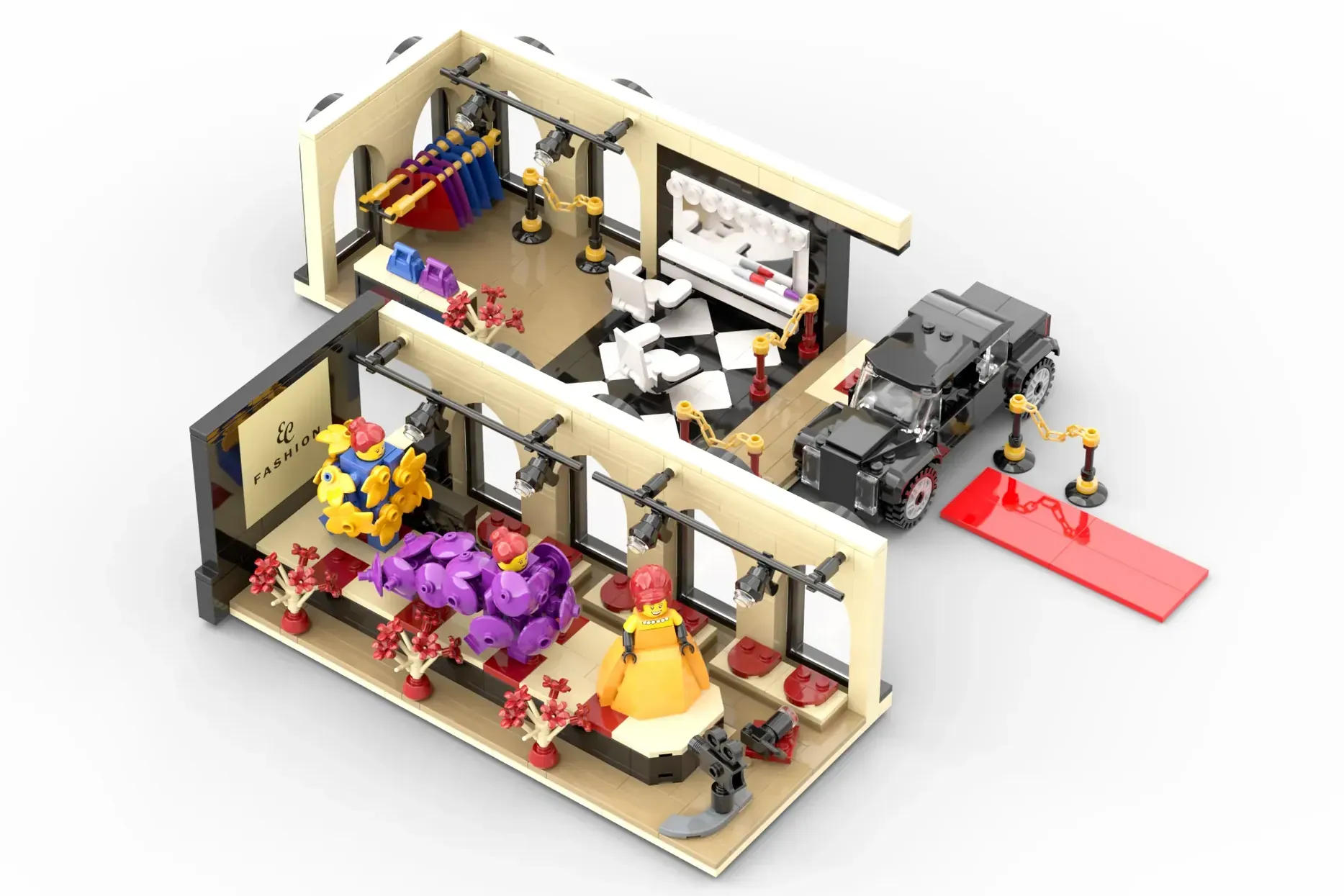 Fashion Show & Backstage | LEGO® Ideas