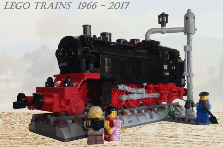 Lego best sale train 2017