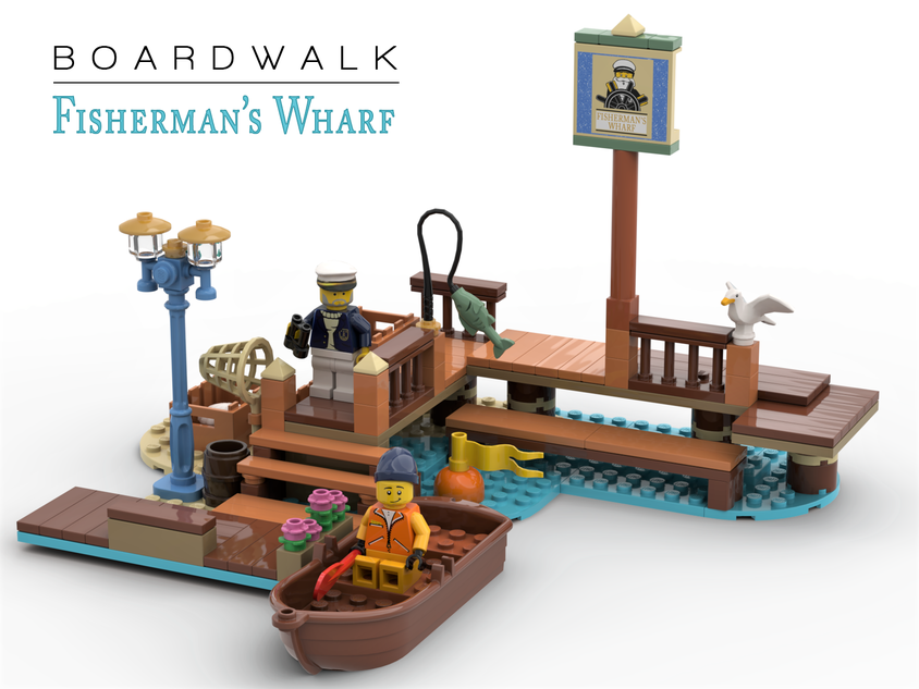 Lego fisherman hot sale