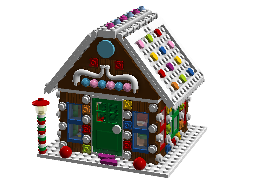 Gingerbread best sale house lego