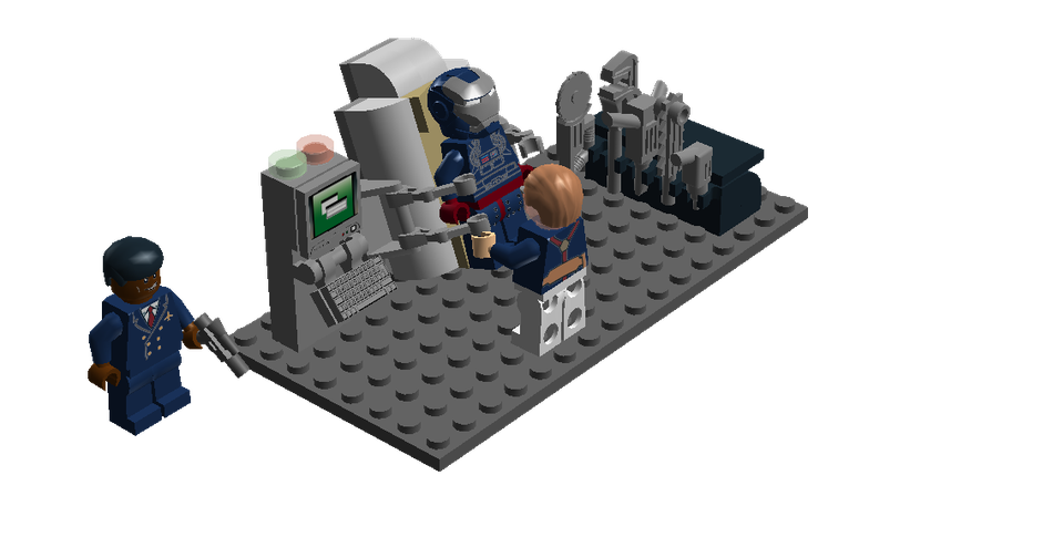 LEGO IDEAS Iron Patriot Capture