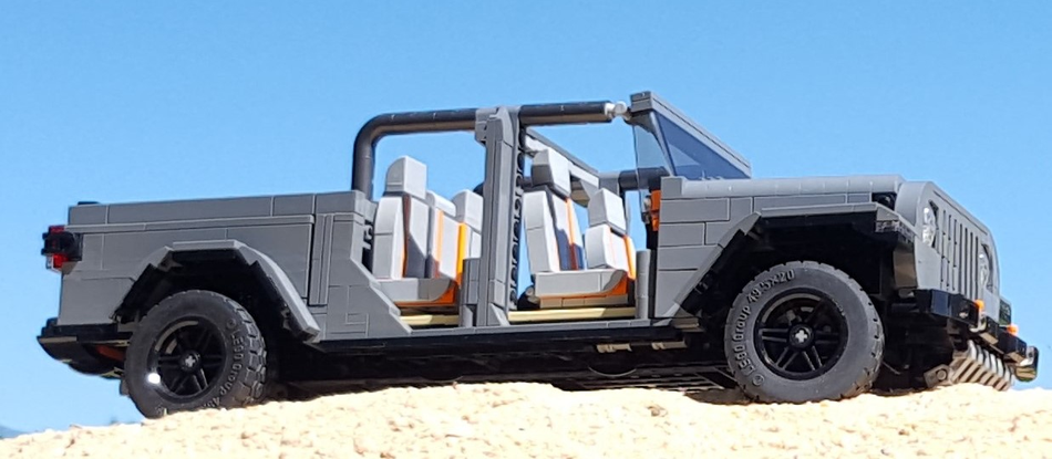 Lego Ideas Jeep Gladiator Mojave