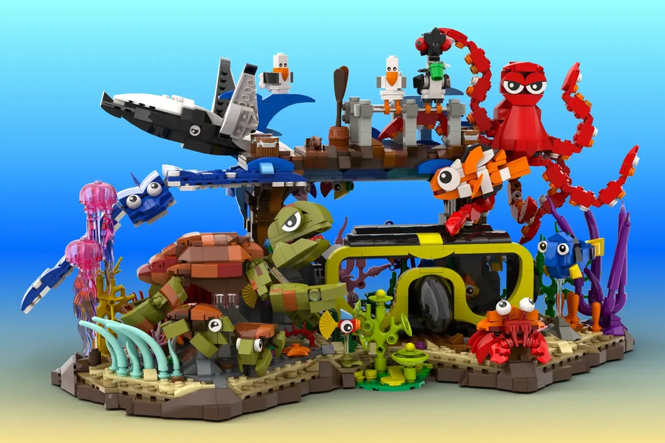 LEGO IDEAS Finding Nemo Dory and Friends