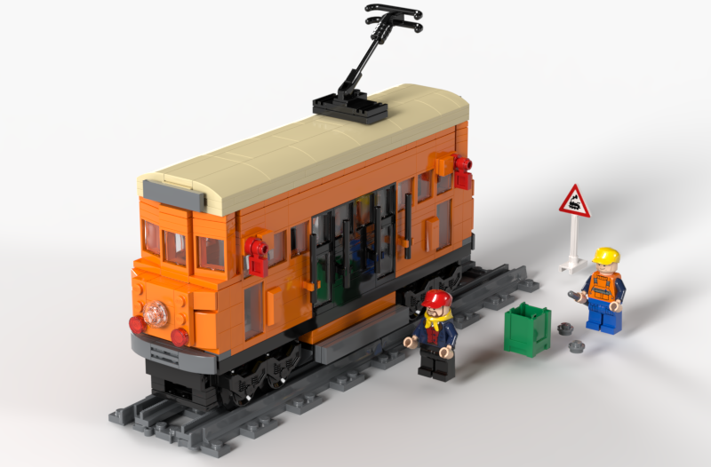 Lego tram track new arrivals