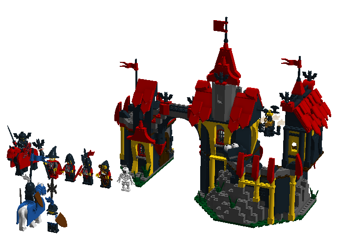 Lego castle fright online knights