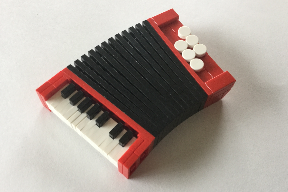 Lego accordion store