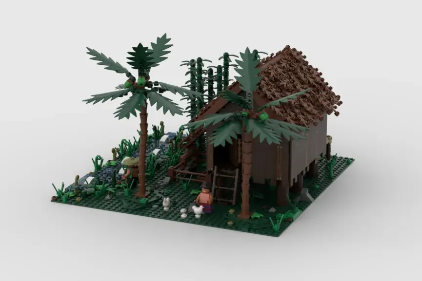 LEGO IDEAS Tribal House