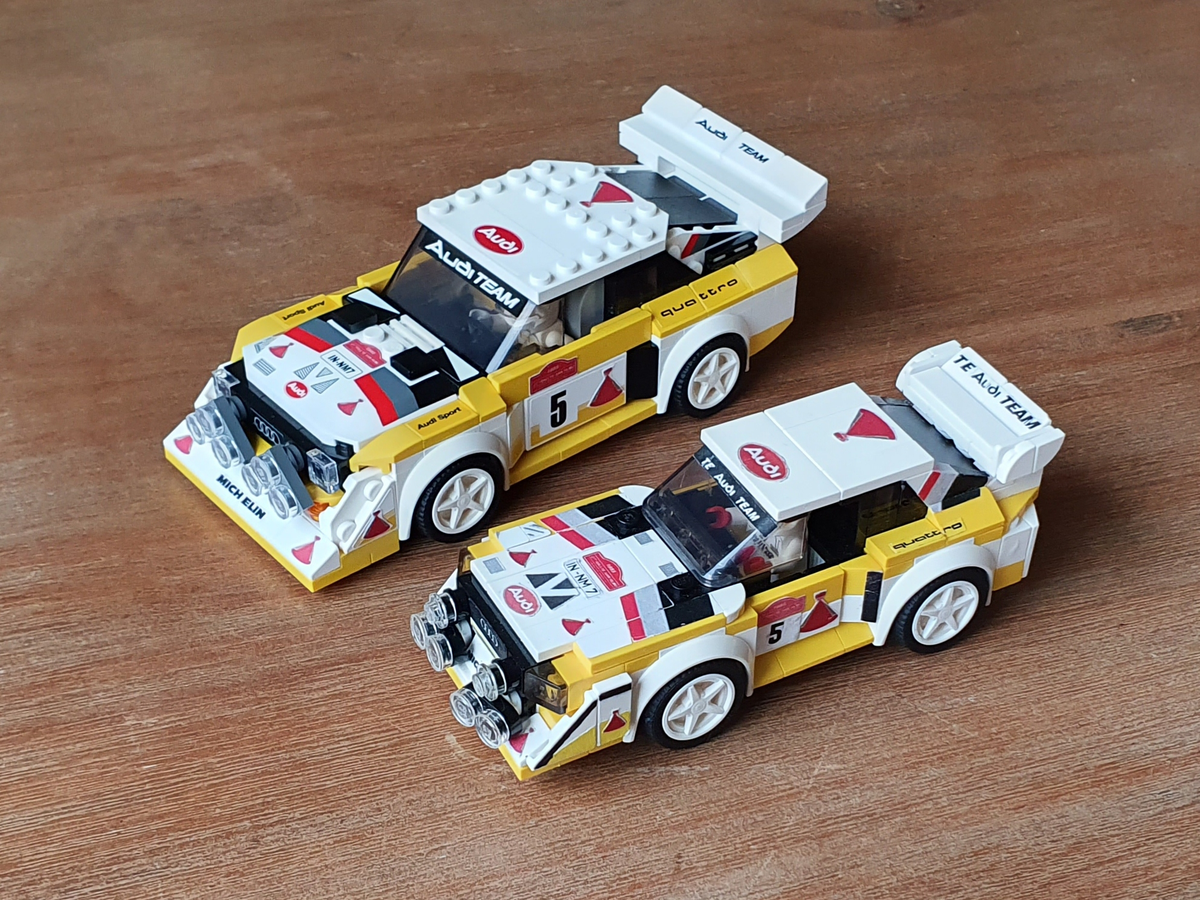 Audi store quattro lego