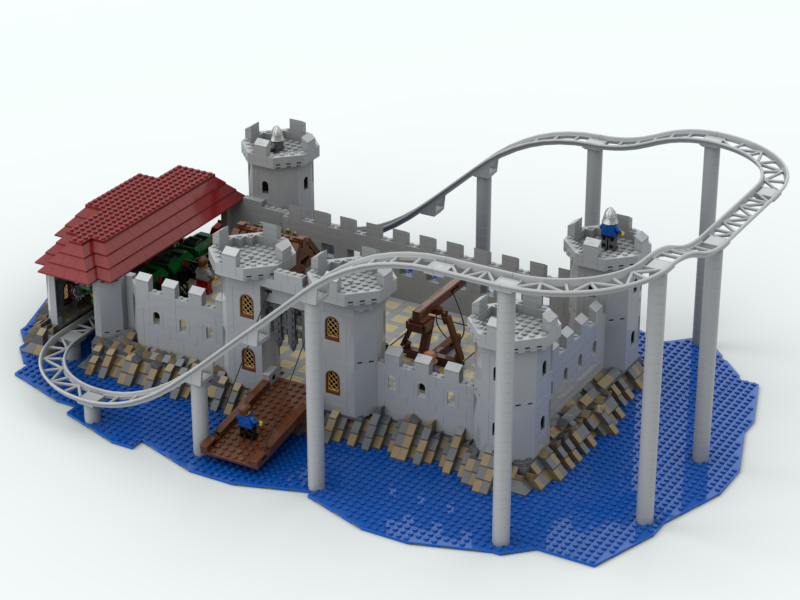 Rollercoaster lego best sale