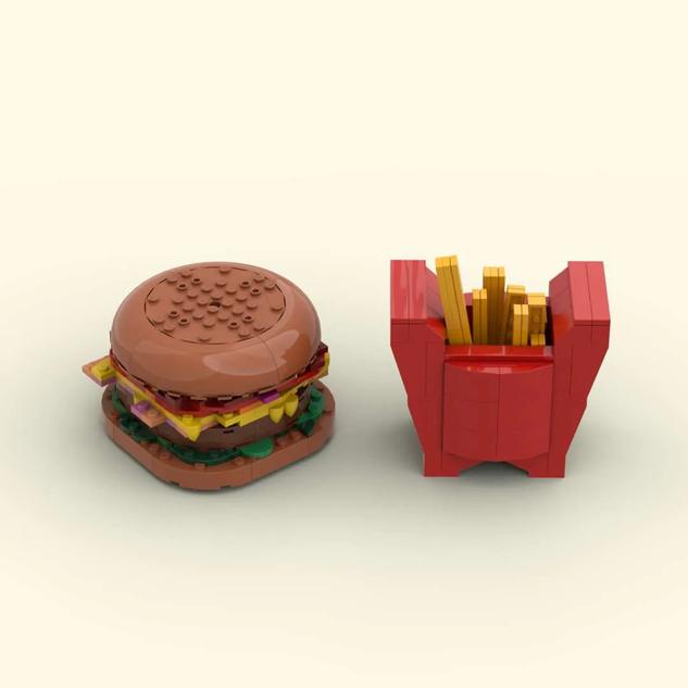 Lego cheeseburger discount