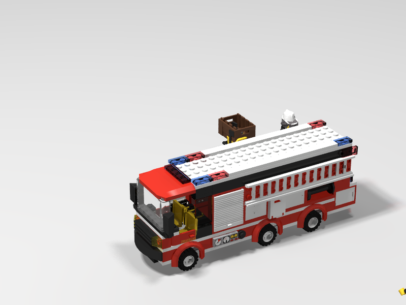 Lego moc fire discount truck