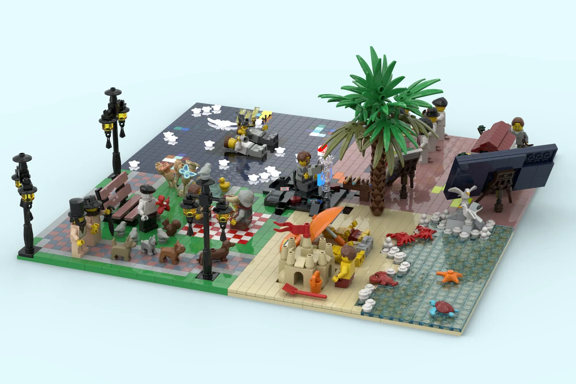 Distracted by the Algorithm | LEGO® Ideas