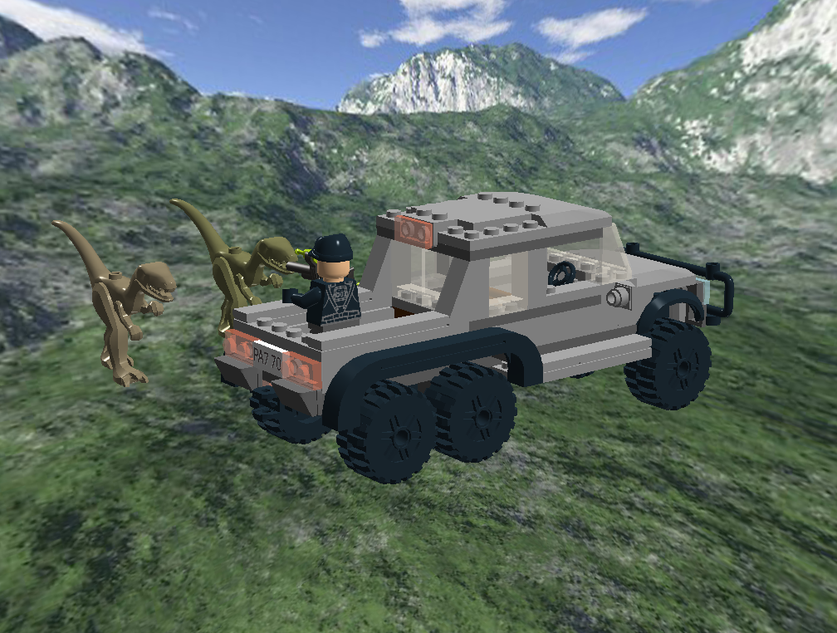 LEGO IDEAS Jurassic World Mercedes Benz 6x6