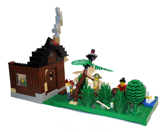 red riding hood lego