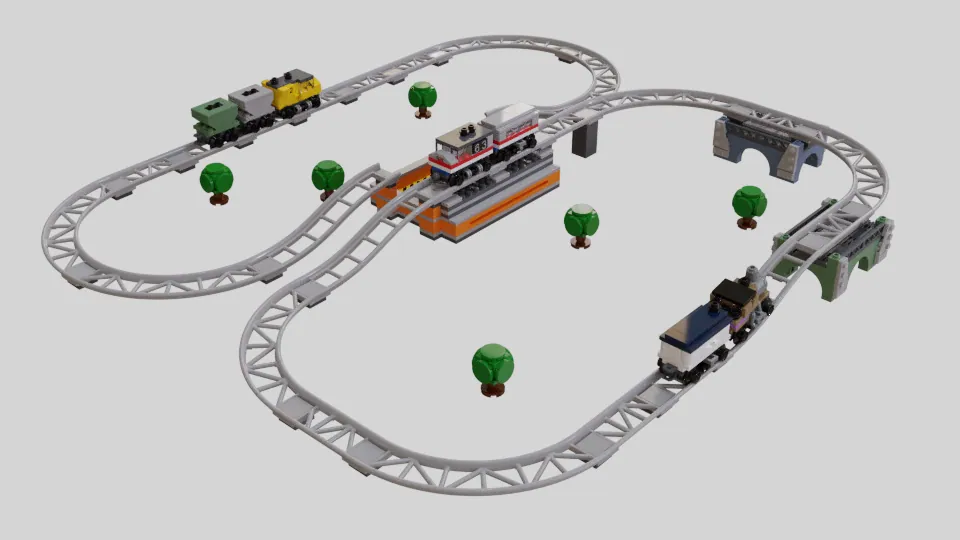 Miniature Train Set 3 | LEGO® Ideas