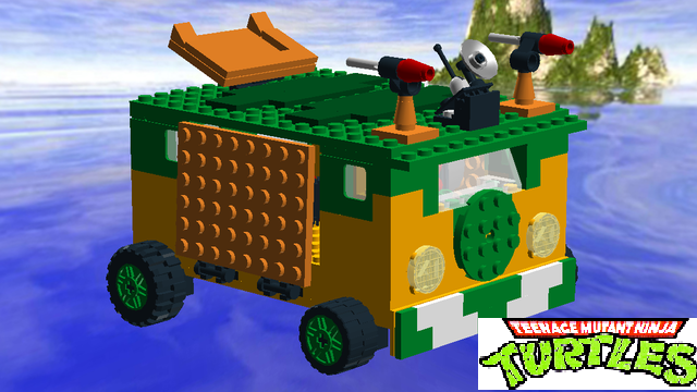 LEGO IDEAS - Teenage Mutant Ninja Turtles: The Party Wagon (1987 TMNT)