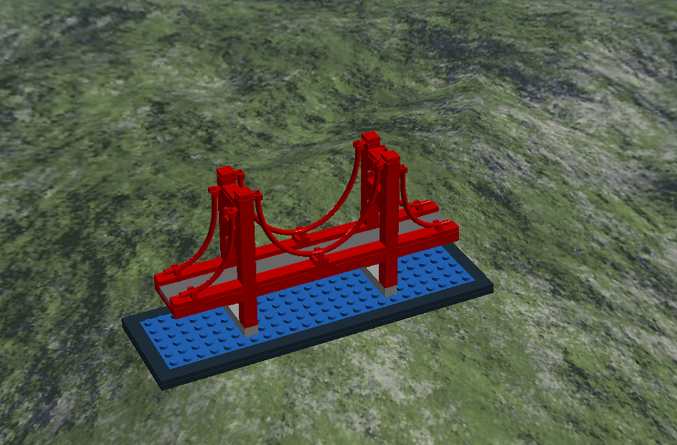 Golden gate best sale bridge lego set