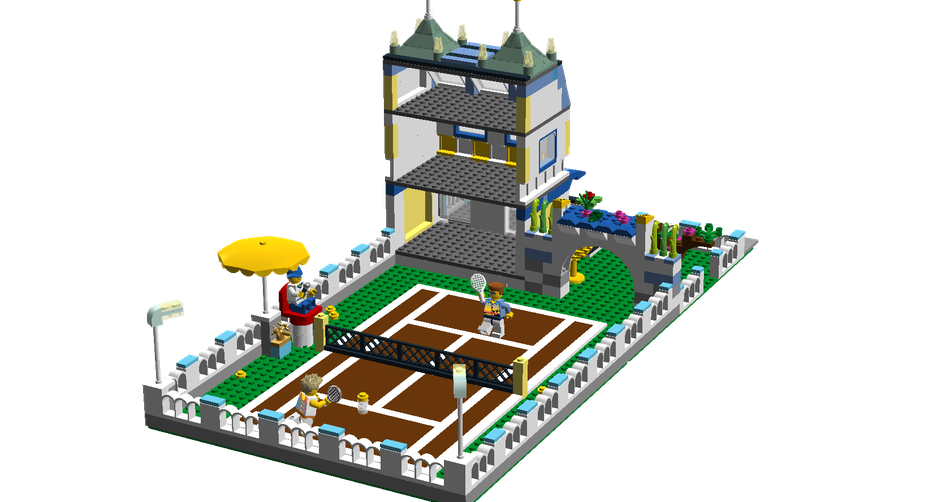 Tennis lego set sale