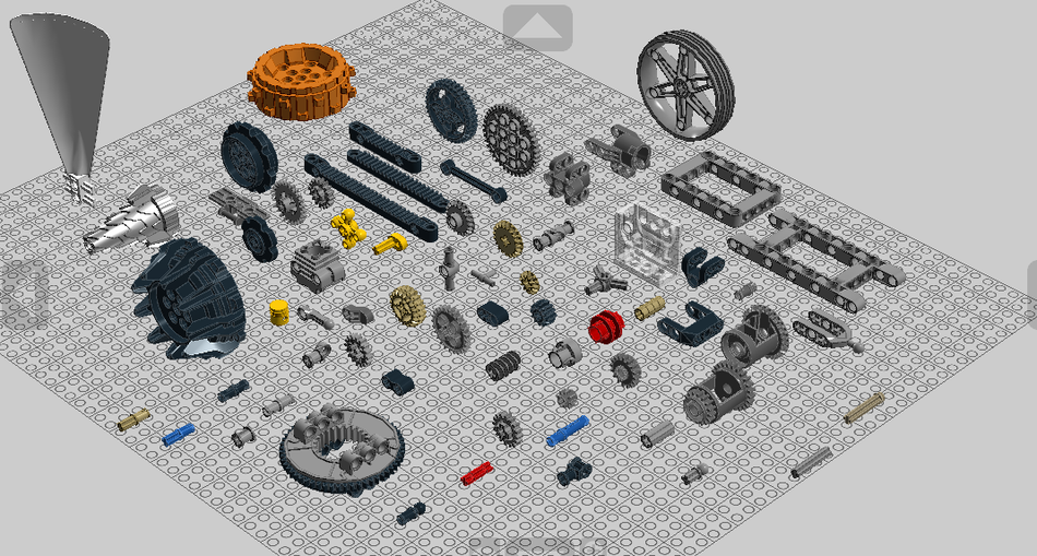 Lego technic deals pieces