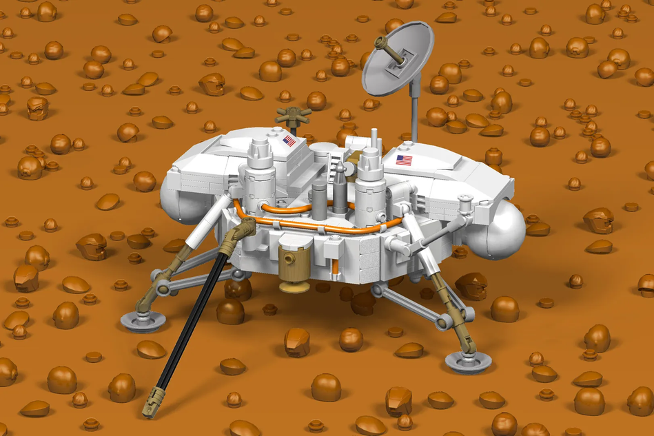 Lego best sale mars lander