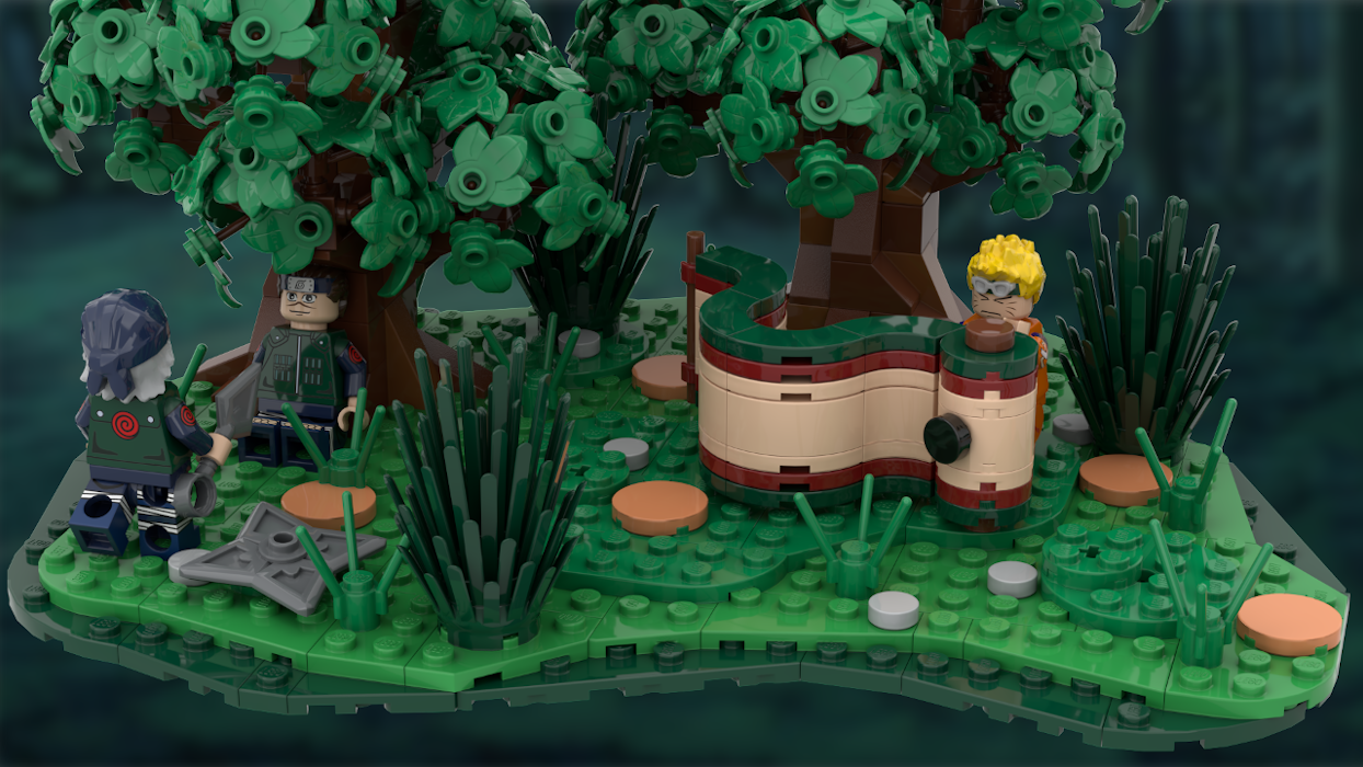 Naruto best sale lego ideas