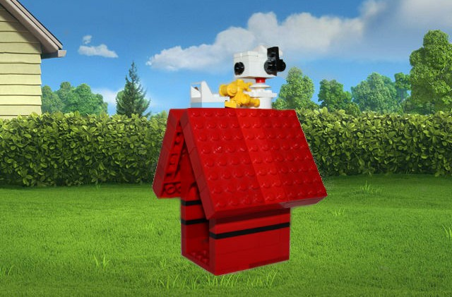 Lego dog hot sale house