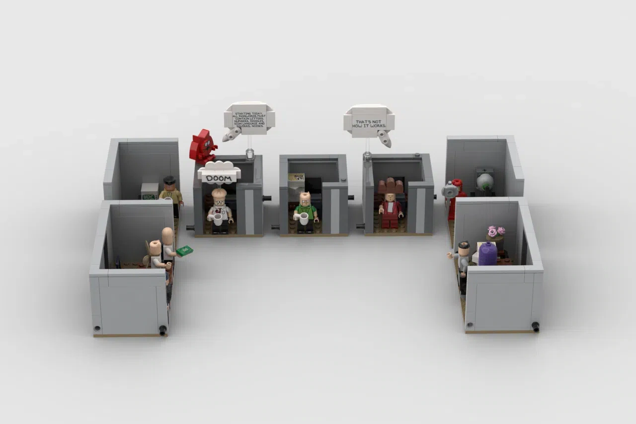 Dilbert Lego: The Revenge of Dogbert | LEGO® Ideas