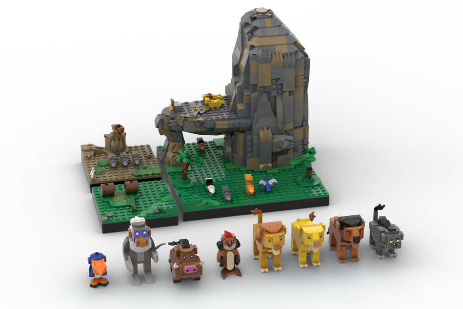 Lion guard lego discount set