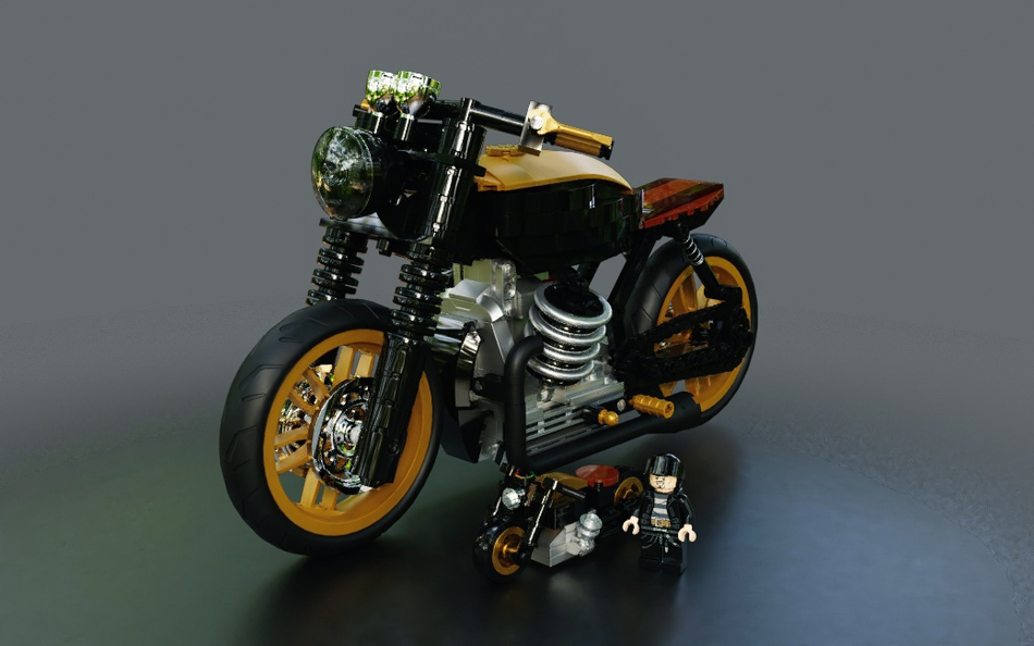 LEGO IDEAS Cafe Racer Motorcycle