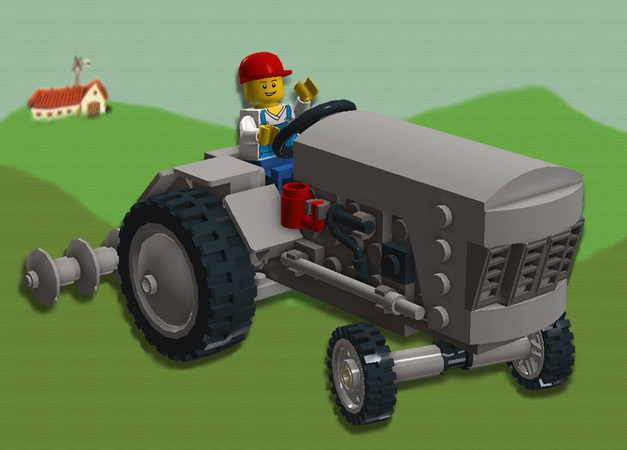 lego ferguson tractor 1952