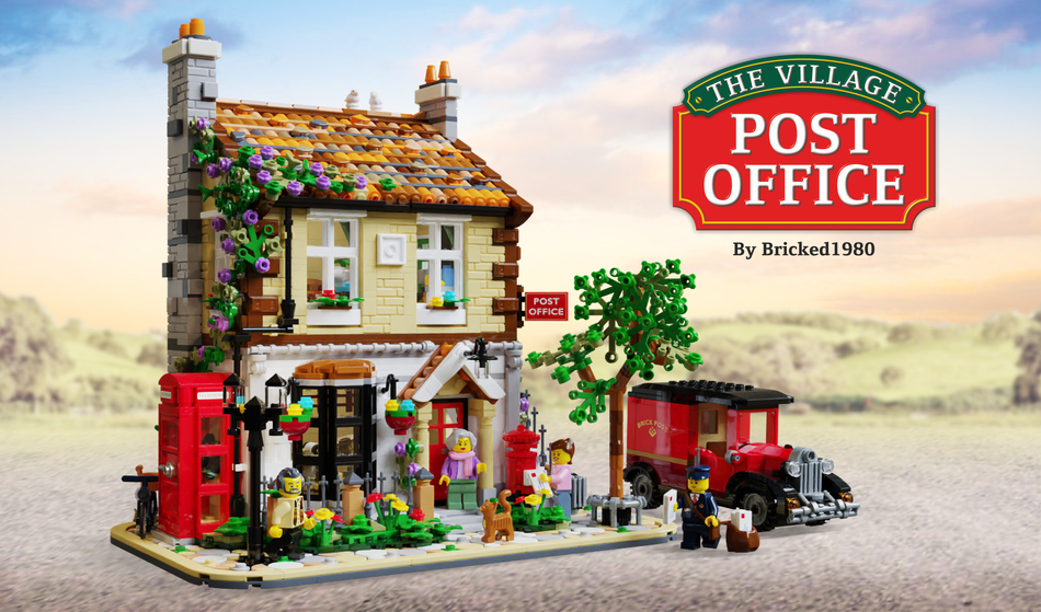 Lego city hot sale village