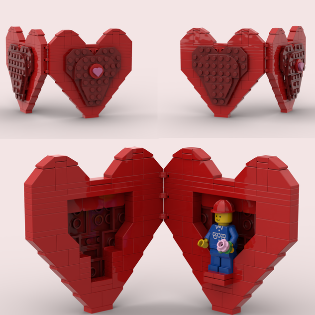 LEGO IDEAS Show the brick some love Will You Be My Valentine