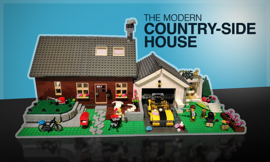 Lego house sale with garage