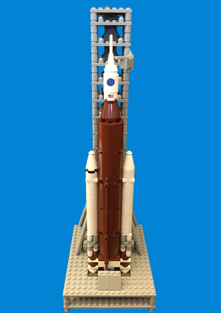 Lego space launch system hot sale