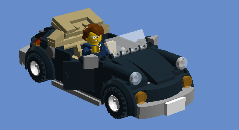 LEGO IDEAS Lego VW Karmann Beetle Convertible