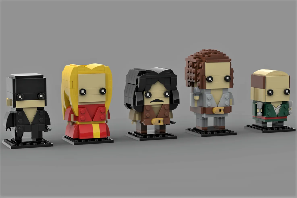 LEGO IDEAS The Princess Bride Set of Brickheadz 35th Anniversary